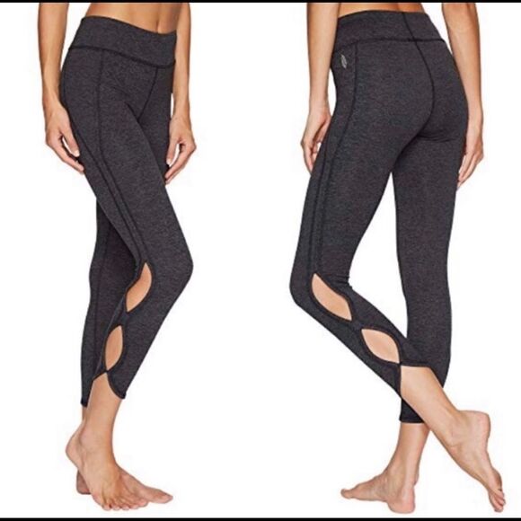 Free People Movement Infinity Cut Out Crop Leggings - Picture 1 of 9
